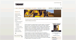 Desktop Screenshot of investor.toromont.com